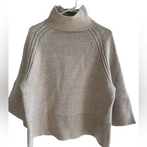 Miou Muse Crew Neck Sweater in cream color